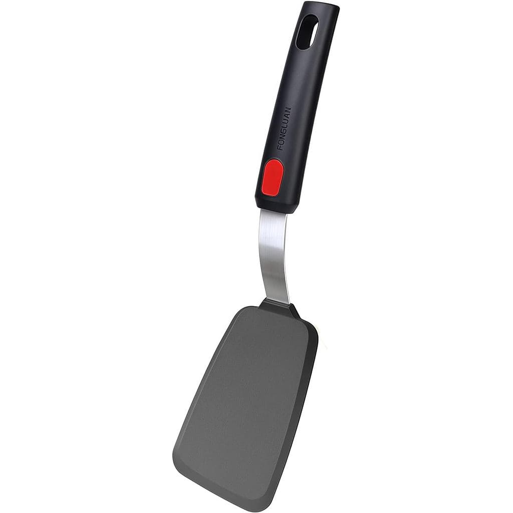 Flexible Silicone Turner Spatula, 600°F Heat-Resistant, BPA Free, Nonstick Kitchen Turner for Eggs, Pancakes, Burgers -