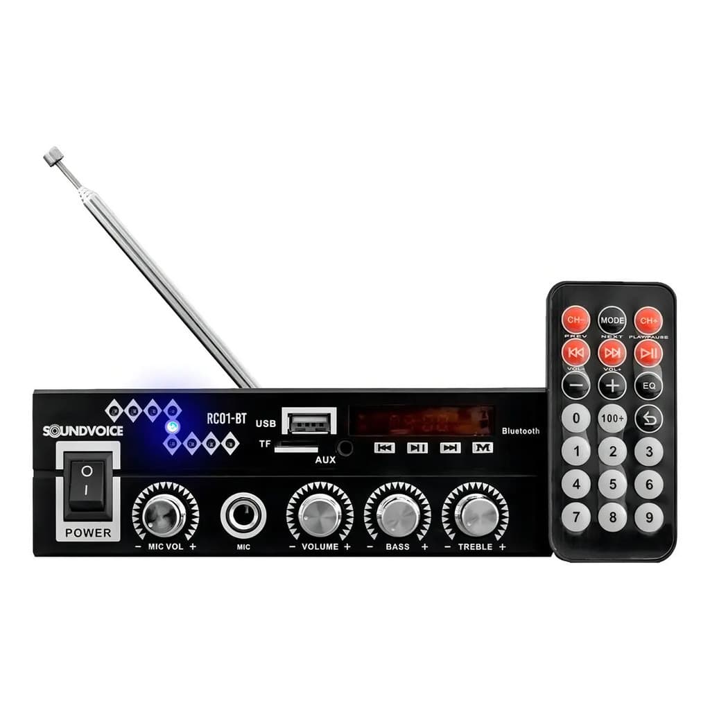 Sonorizador Soundvoice Compacto Receiver Rc-01 Bluetooth 127