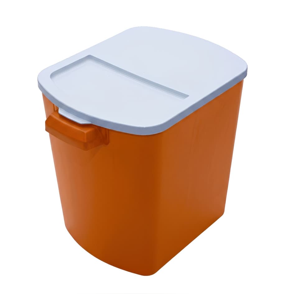 Organizador de Ração RB Pet 15kg: Design Moderno e Alimento Sempre à Mão