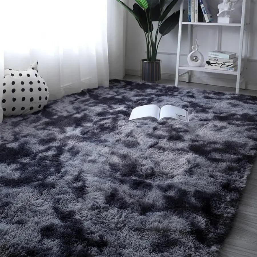 Tapete Carpete 200x140 Luizatex Peludo Felpudo 40mm Luxo Cor