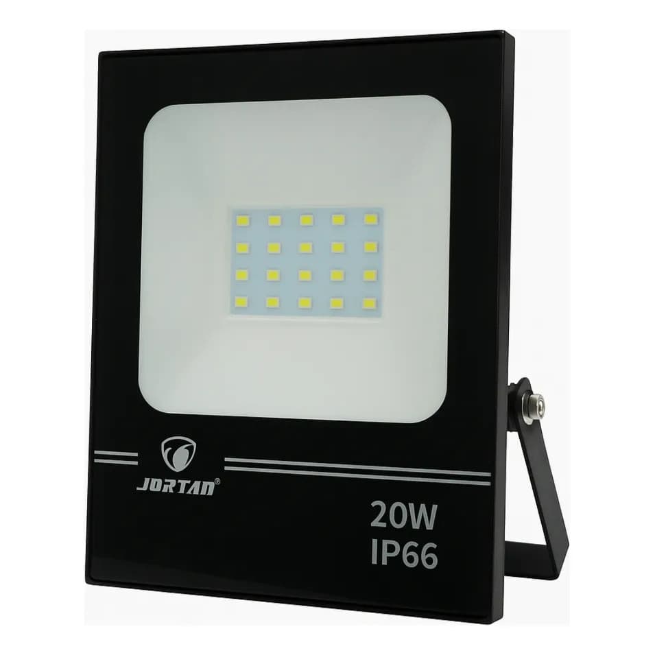 Refletor Led Ip66 Jortan Resistente À Água E Poeira  20w
