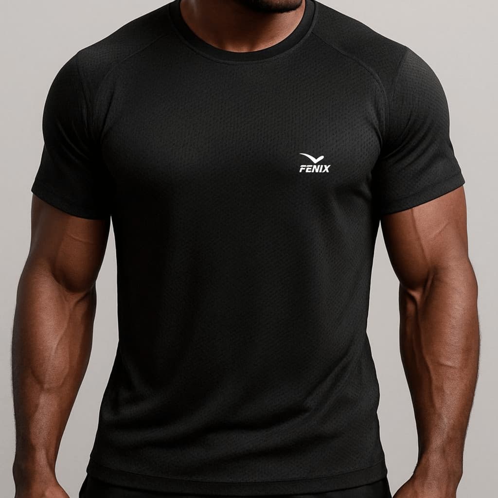 Camisa Dry Fit Masculina Lisa - Casual Treino Academia Esportes Exercícios Corrida