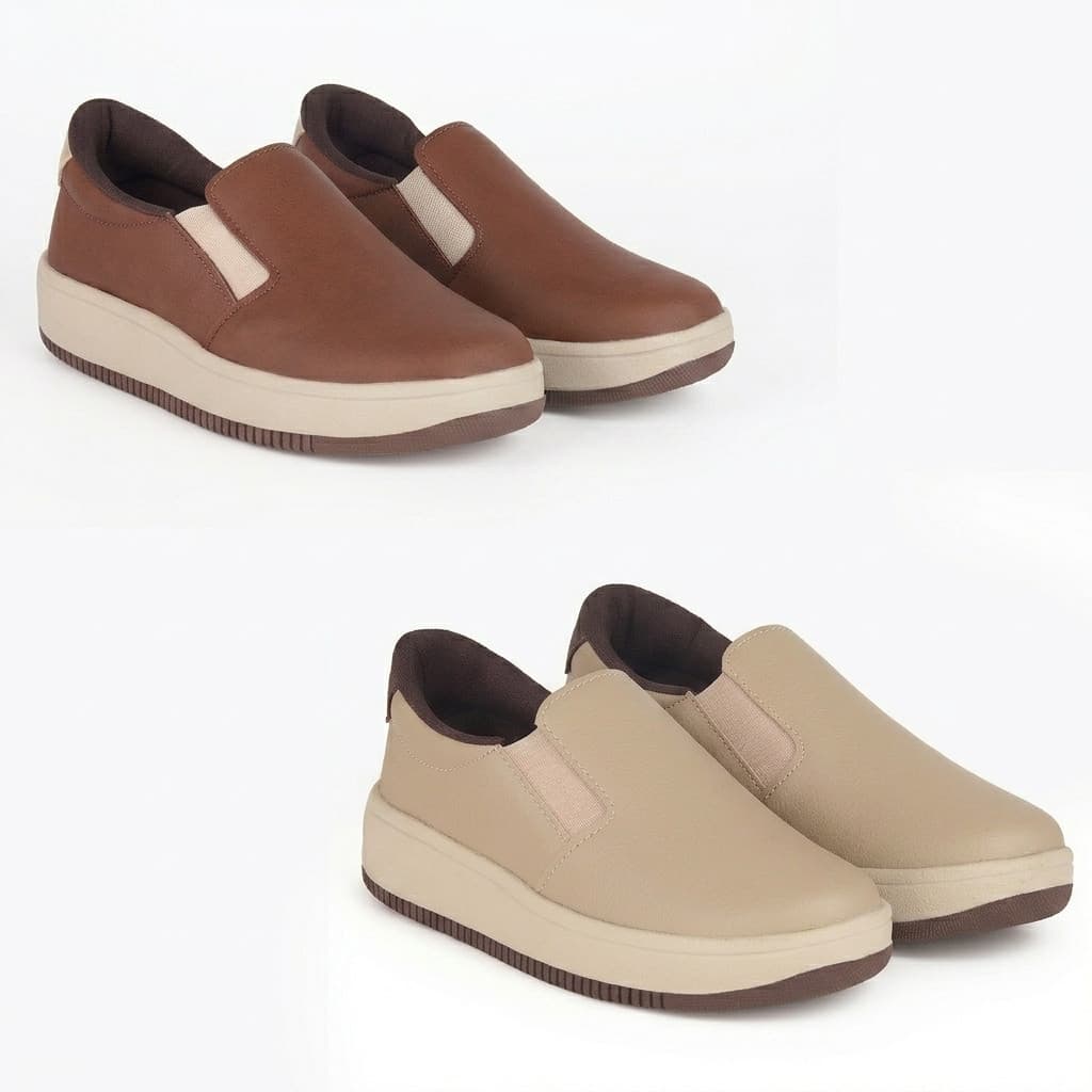 KIT Tênis Infantil Masculino Slip On Calce Fácil Confortável Macio Leve Estiloso
