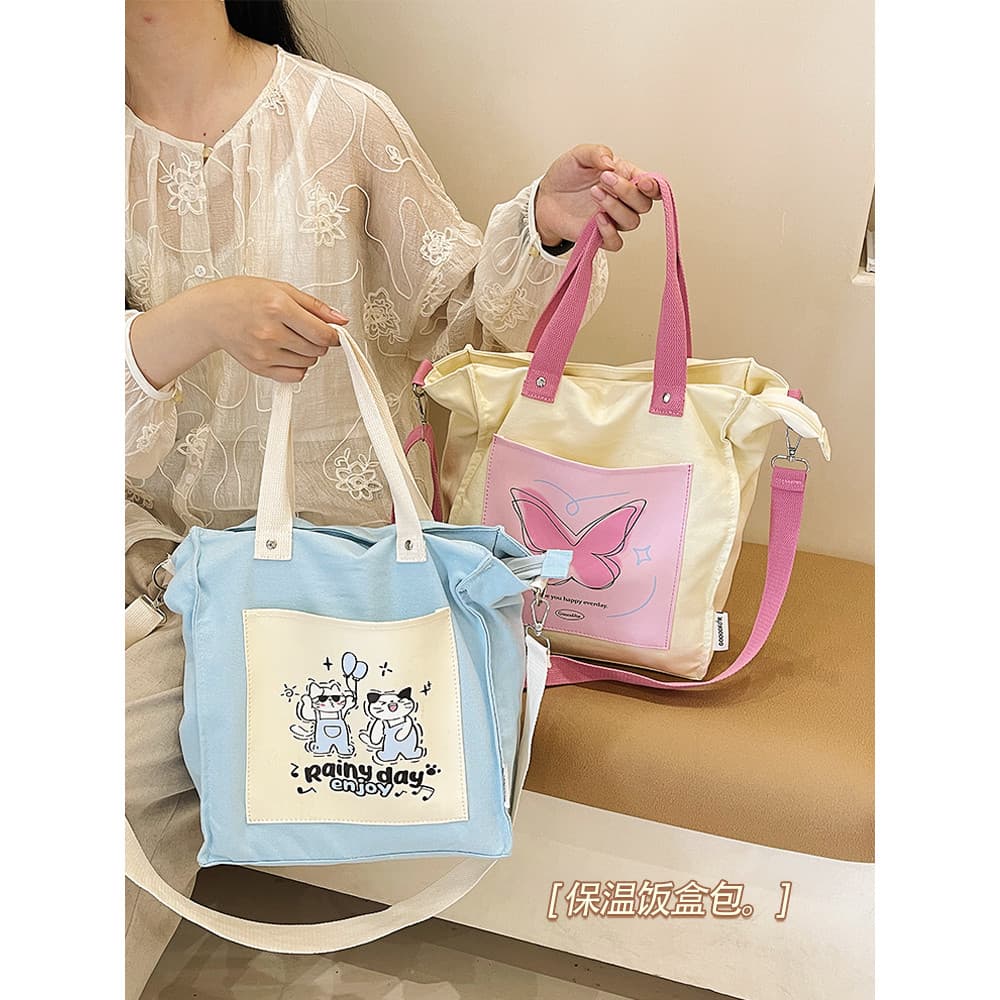 Lancheira de alto valor Bolsa Sacola Lancheira Bolsa de almoço Bolsa de isolamento espessada Bolsa de almoço Bolsa mensa