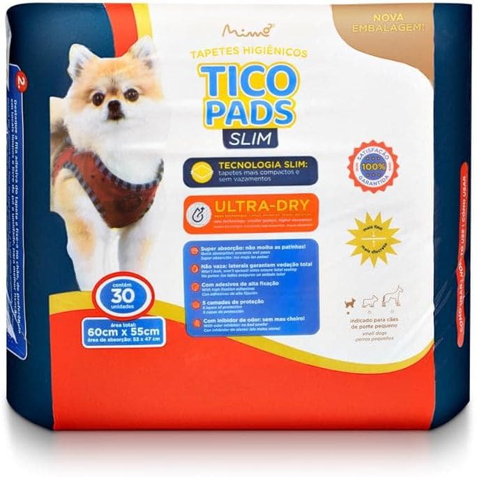 TAPETE HIGIENICO TICO SLIM C/30 uni
