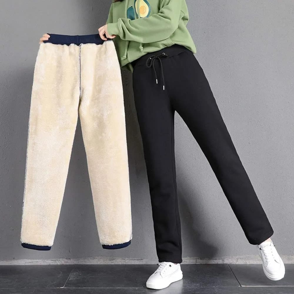 Roupa Térmica Plus Size Neve Legging Forro Grosso Lã Calça
