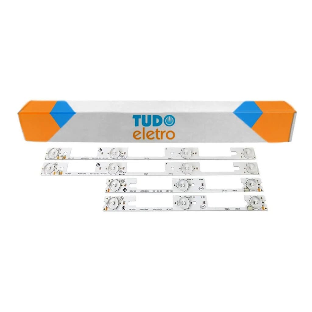 Kit 4 Barras Led Semp Toshiba 32l2400 Dl3244 Dl3245i Novo