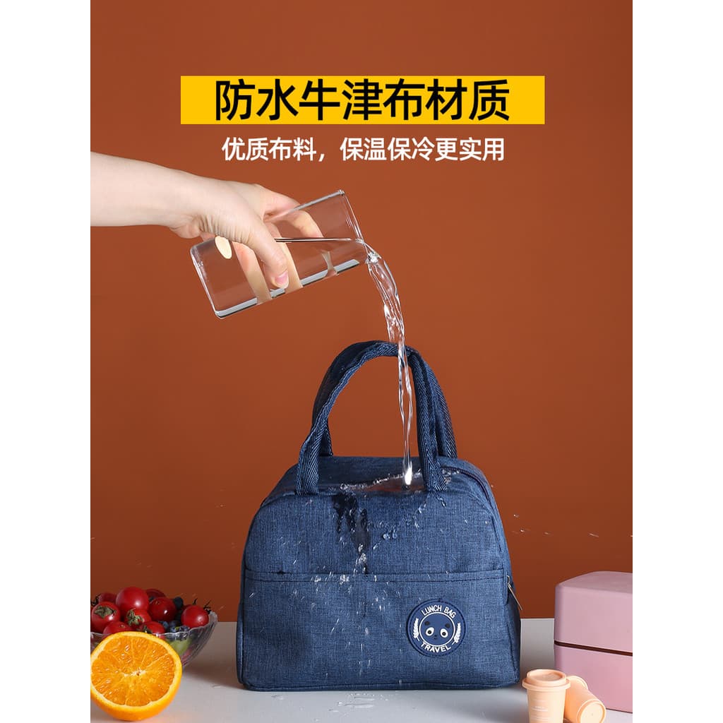 Lancheira bolsa à prova dwaterproof água saco de isolamento saco de geladeira folha de alumínio engrossado lancheira sac