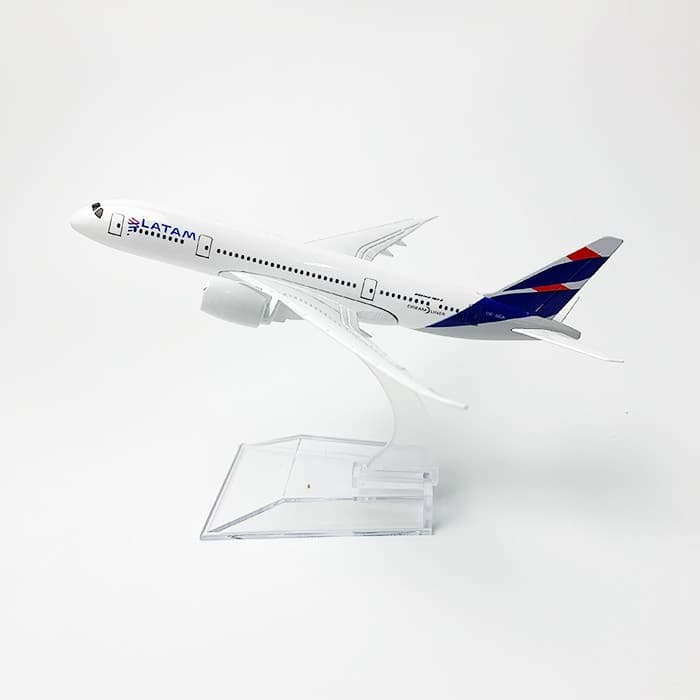 Yalinda Avião De Metal Modelo De Aeronave B787 Com 16cm B787 /