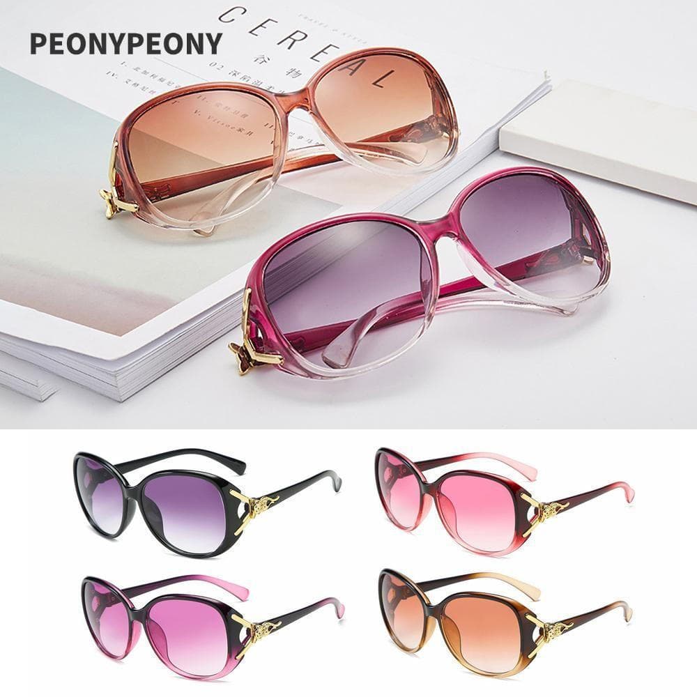 PEONY Óculos De Sol Grandes Streetwear Proteção UV400 De Armação Grande Polarizada