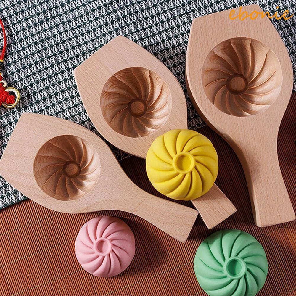 Molde De Pão Cozido No Vapor EBONIE , Baozi Antiaderente Aprofundamento , Ferramenta Manual Fácil De Limpar Para Rechead