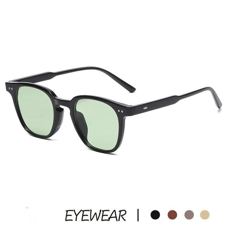 Óculos de Sol Quadrados Vintage, Óculos de Sol Oversized Femininos, Óculos de Sol Retrô Masculinos, Óculos de Sol com Pr