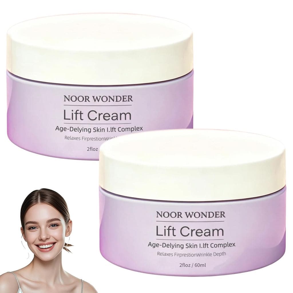 FKMEENoorWonderLiftForWomen,NoorWonderlift,LiftingFacialInstantâneoAvançado,Antirrugas e Firmador com Ingredientes Antie