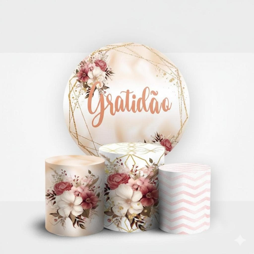 Capa de Painel capa de cilindros - GRATIDÃO 9