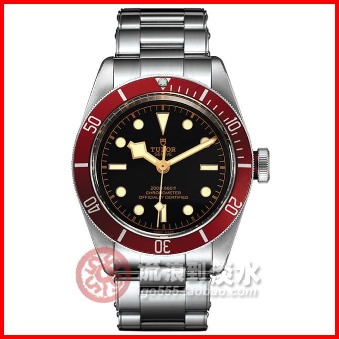 Tudor Tudor Biwan Observatório Pequeno Escudo Vermelho Relógio Mecânico M79230R-0011M79230R-0012 41mm