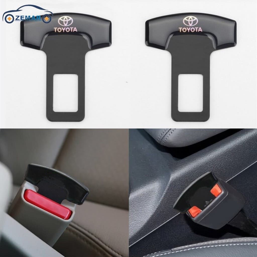 1/2Pcs Fivelas De Cinto De Segurança Toyota Para Caminhões Reais Corolla Cross Hilux Yaris Etios RAV4 Bandeirante