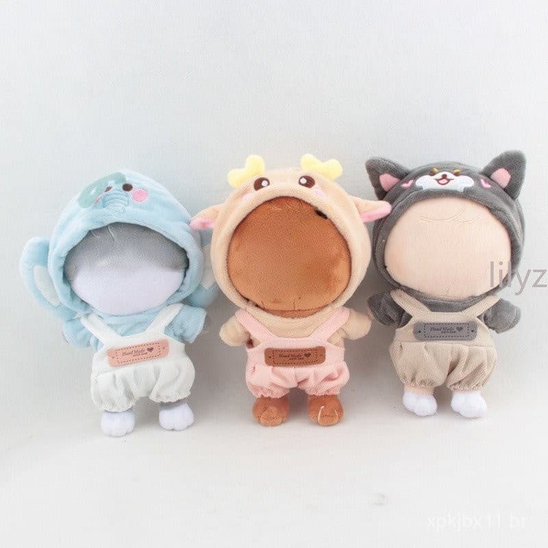 Pelúcia Skzoo Stray Kids de 20cm com capuz, presente para fãs infantis CHQU