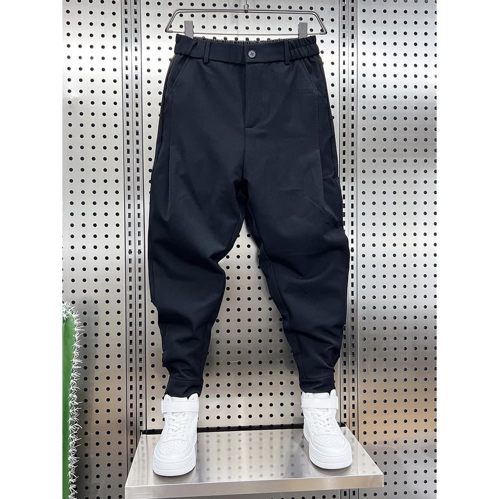 Verão novo estilo calças masculinas com botas Martin calças harém masculinas Leggings de Velcro bonito calças casuais