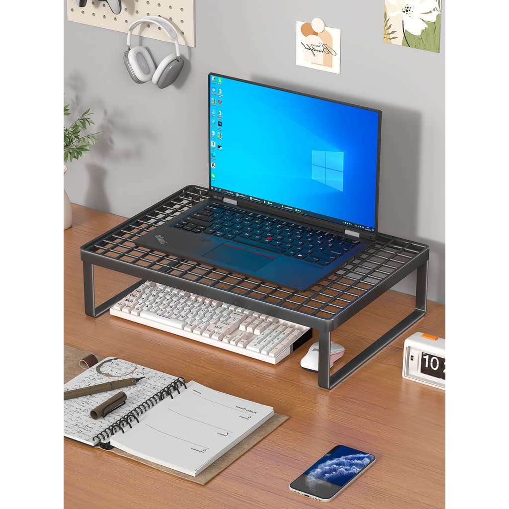 Suporte de computador Rack de churrasco Rack de aumento de notebook Sala de jogos domésticos Rack de resfriamento de not
