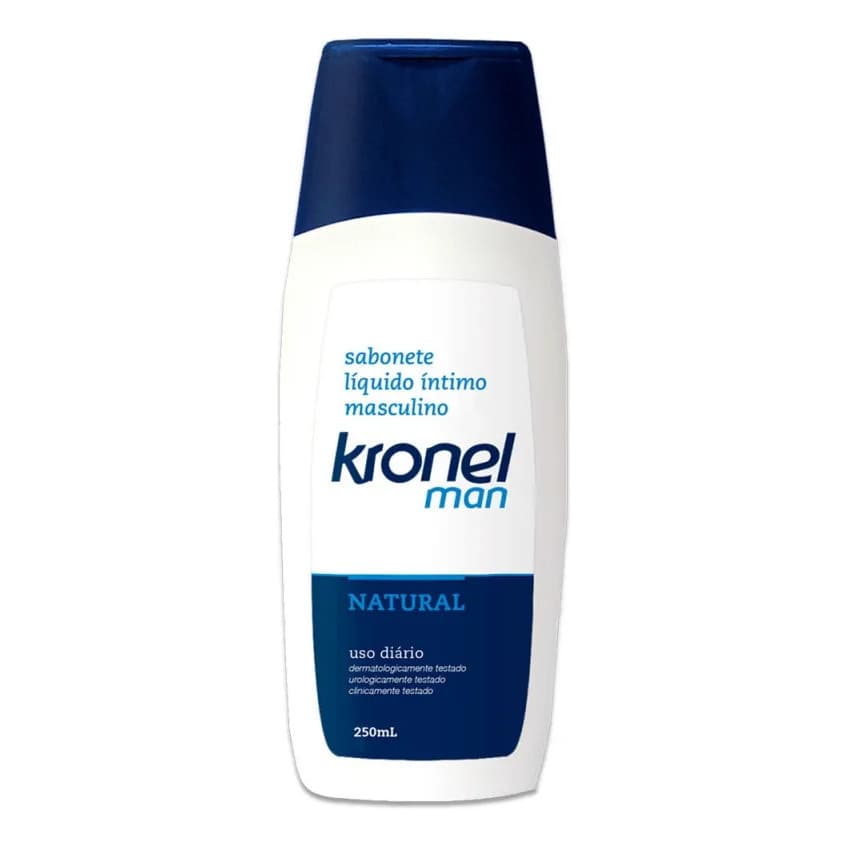 Sabonete Intimo Masculino 250ml Kronel Man Natural