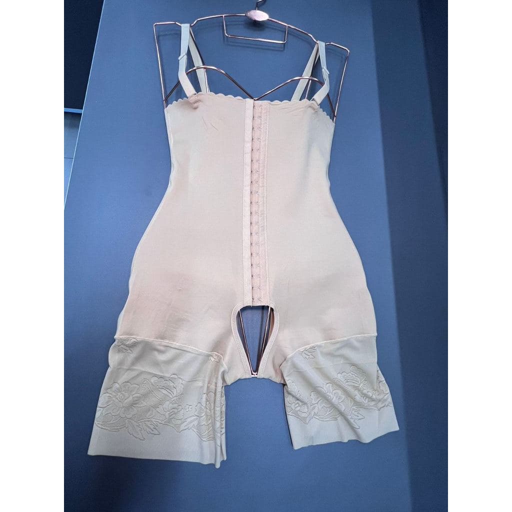 com 1 Sem Costura Cueca com renda Controle Cinto Cintura Shaper Cinta Modeladora Feminina Corpo Inteiro/1143