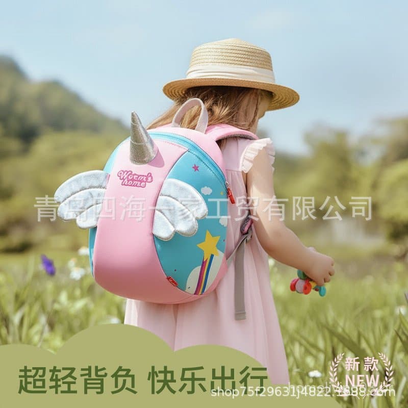 Mochila Infantil para Viagem, Mochila Bonita e Leve para Meninos e Meninas de 3 a 6 Anos P2ES