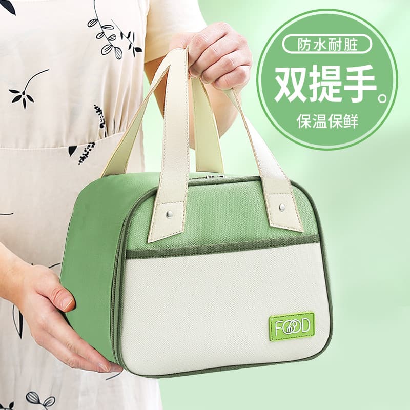Lancheira de alto valor Bolsa Isolamento Bolsa de trabalhador de escritório Bolsa de almoço Folha de alumínio à prova d'