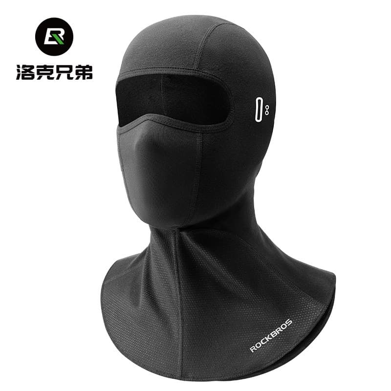 Protetor de pescoço à prova de vento para ciclismo, máscara facial completa para motocicleta, adequada para homens e mul