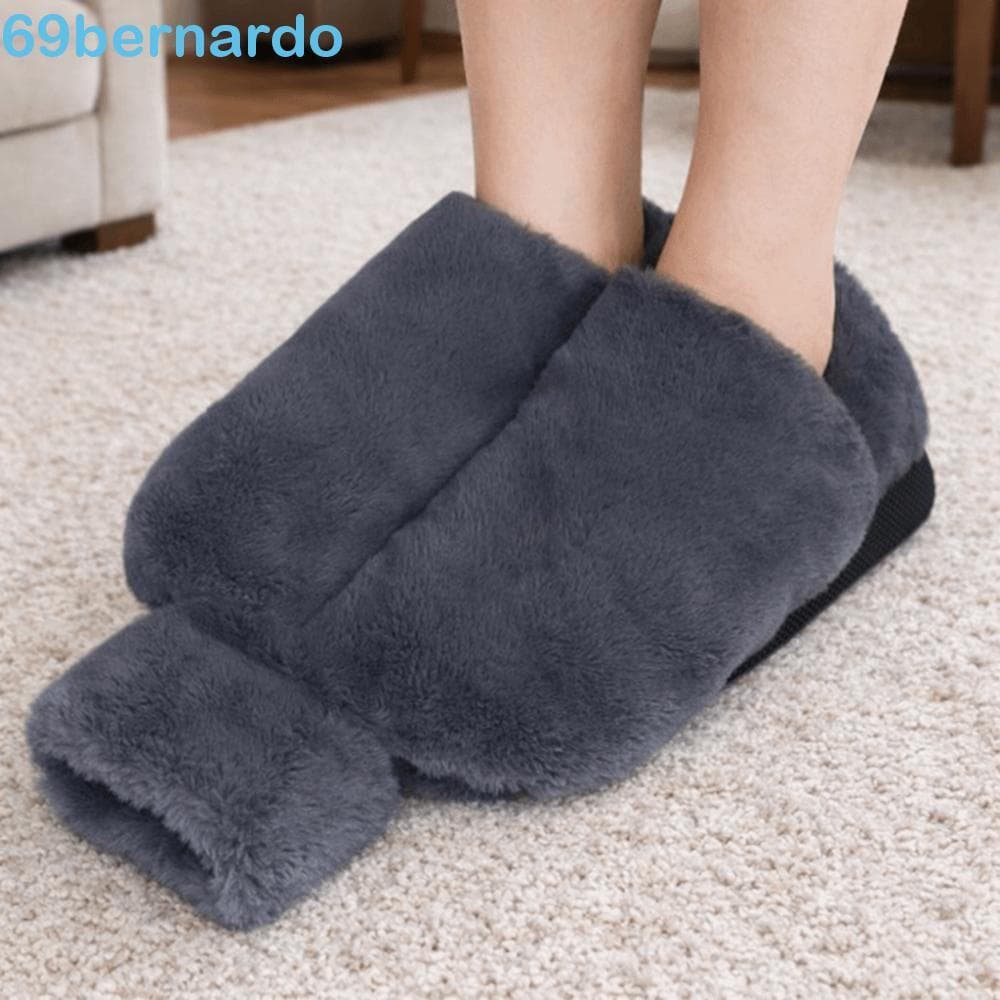 Aquecedor De Pés De Borracha BERNARDO , Cheio De Água Com Capa De Pelúcia , Bolsa Quente , À Prova De Explosão