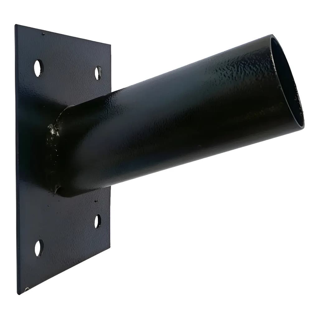 Suporte Solar Aço Tubo 50mm Luminária Petala Pública Led