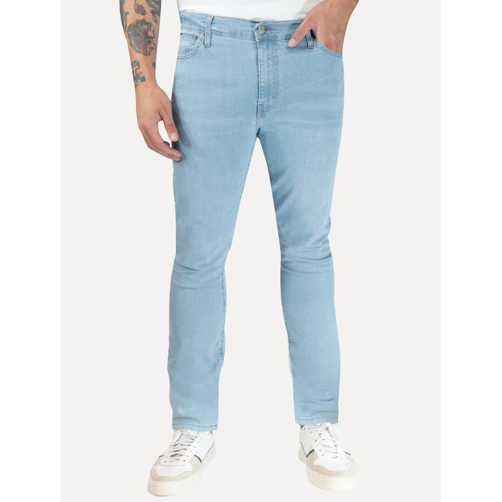 Calça Jeans Masculina Levis Original 511 Slim Light Blue Azul Claro LB5118004