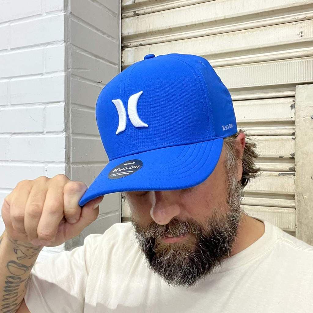 Boné Hurley Snapback Icon H2O-DRI Azul