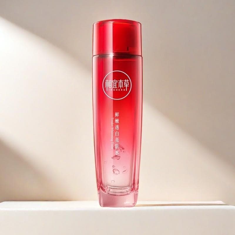 Acessível Materia Medica Fresh Tender Transparent Whitening Brightening Toner Romã Vermelha Fresco Rejuvenescedor Toner