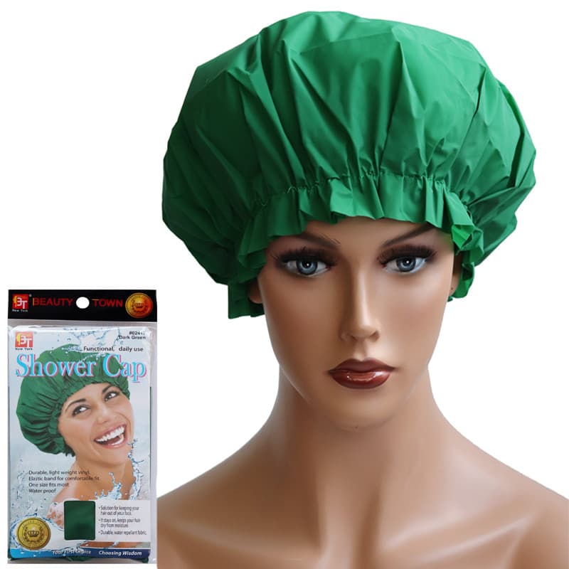 Touca de banho à prova d'água, touca de banho para adultos, touca de banho, lavagem limpa, touca de banho Extra grossa