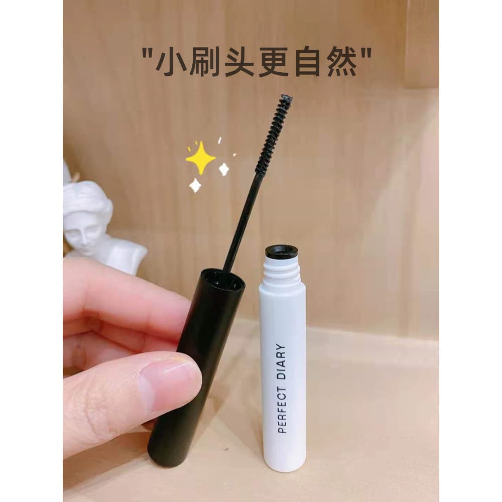 Diário perfeito rímel pequena escova fina cabeça Primer feminino à prova dwaterproof água longa ondulação de longa duraç