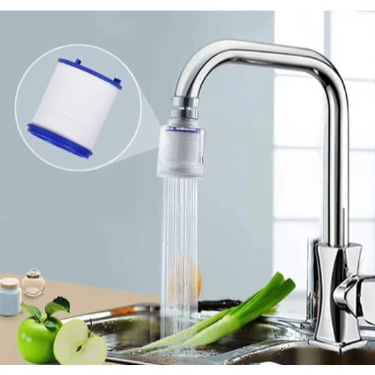 filtro de torneira de água da cozinha rotativo pressurizado bubbler extensor adaptador purificador pulverizador cabeça c