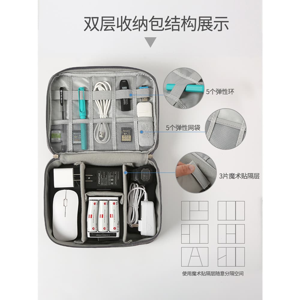 Bolsa cosmética portátil de grande capacidade, bolsa de armazenamento de cosméticos estilo ins, bolsa de higiene pessoal