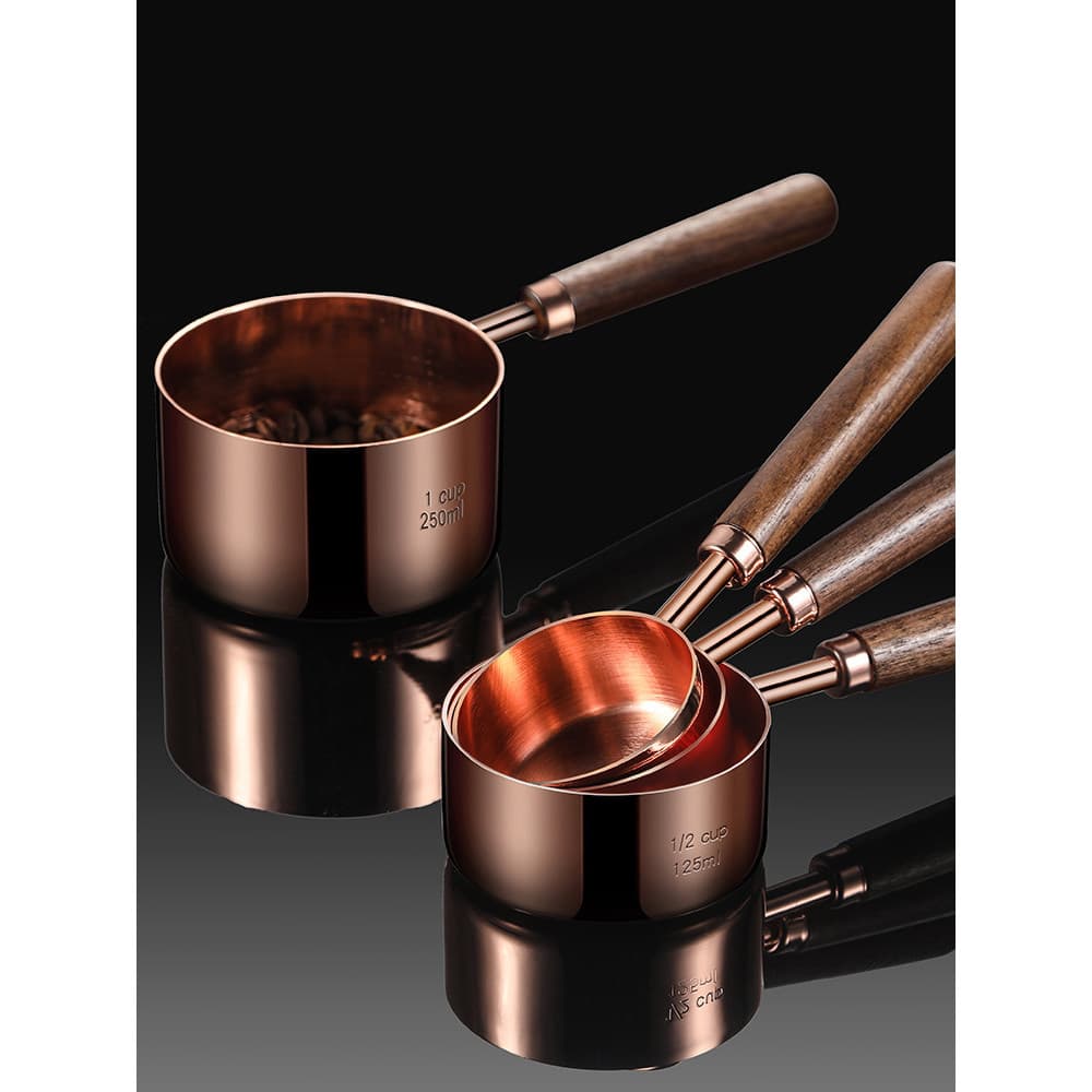 Colher medidora de aço inoxidável, cozinha doméstica, leite, grama, balança, colher medidora, leite em pó, grãos de café