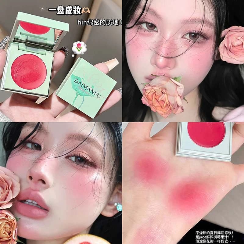 Recomendado!~~ Creme Multiuso Primavera Verão Diversos Brilho de Água Fig Batom Sombra Blush Creme Iluminar Monocromátic