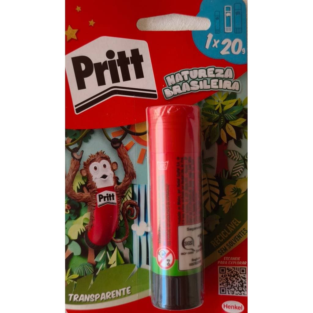 COLA BASTÃO PRITT 20 GR