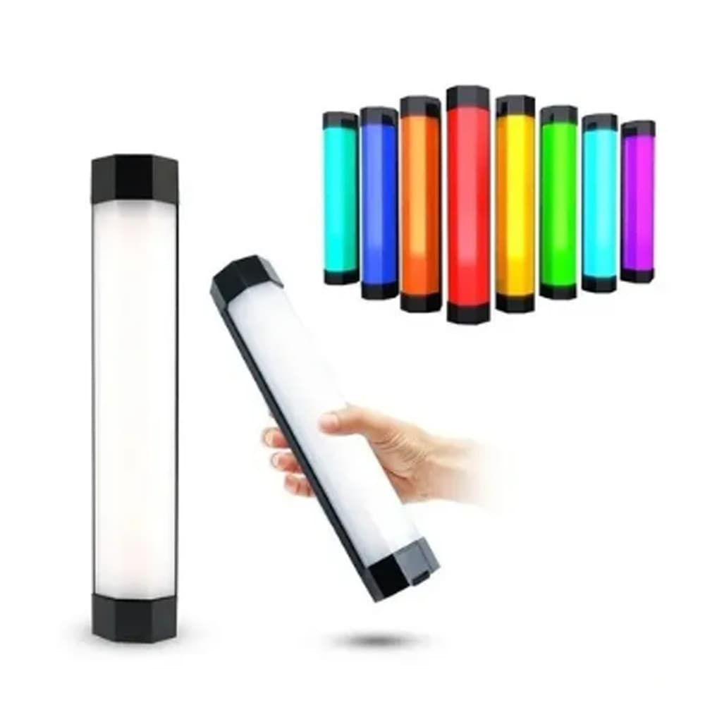 Iluminador Bastão Led  Rgb atração magnética 6500k