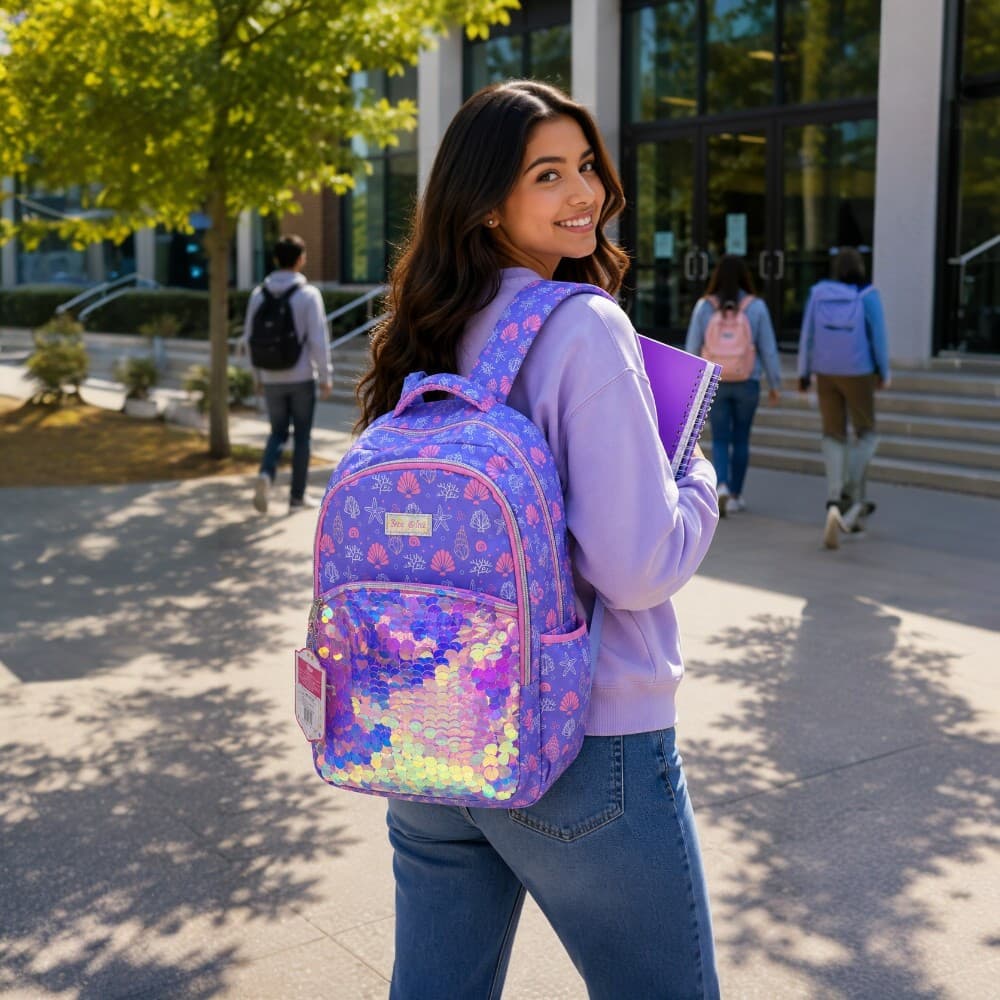 Mochila de Costas Yepp Sereia -Lilas