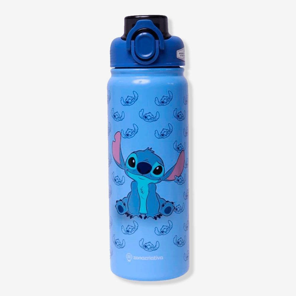 Garrafa Térmica Galaxy Stitch Disney 650 ml Zona Criativa
