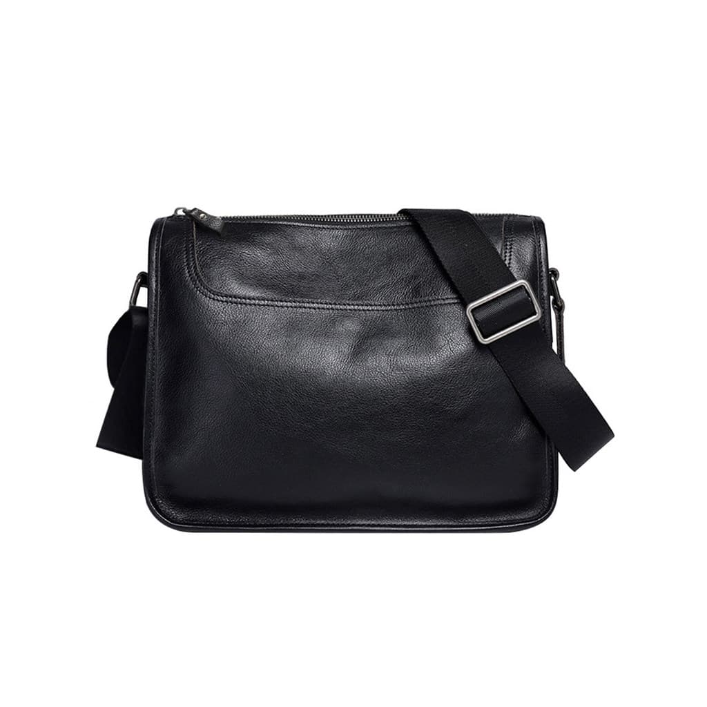 Bolsa mensageiro de ombro de couro genuíno genuíno 2026 Novo estilo moderno negócios primeira camada bolsa de couro moch