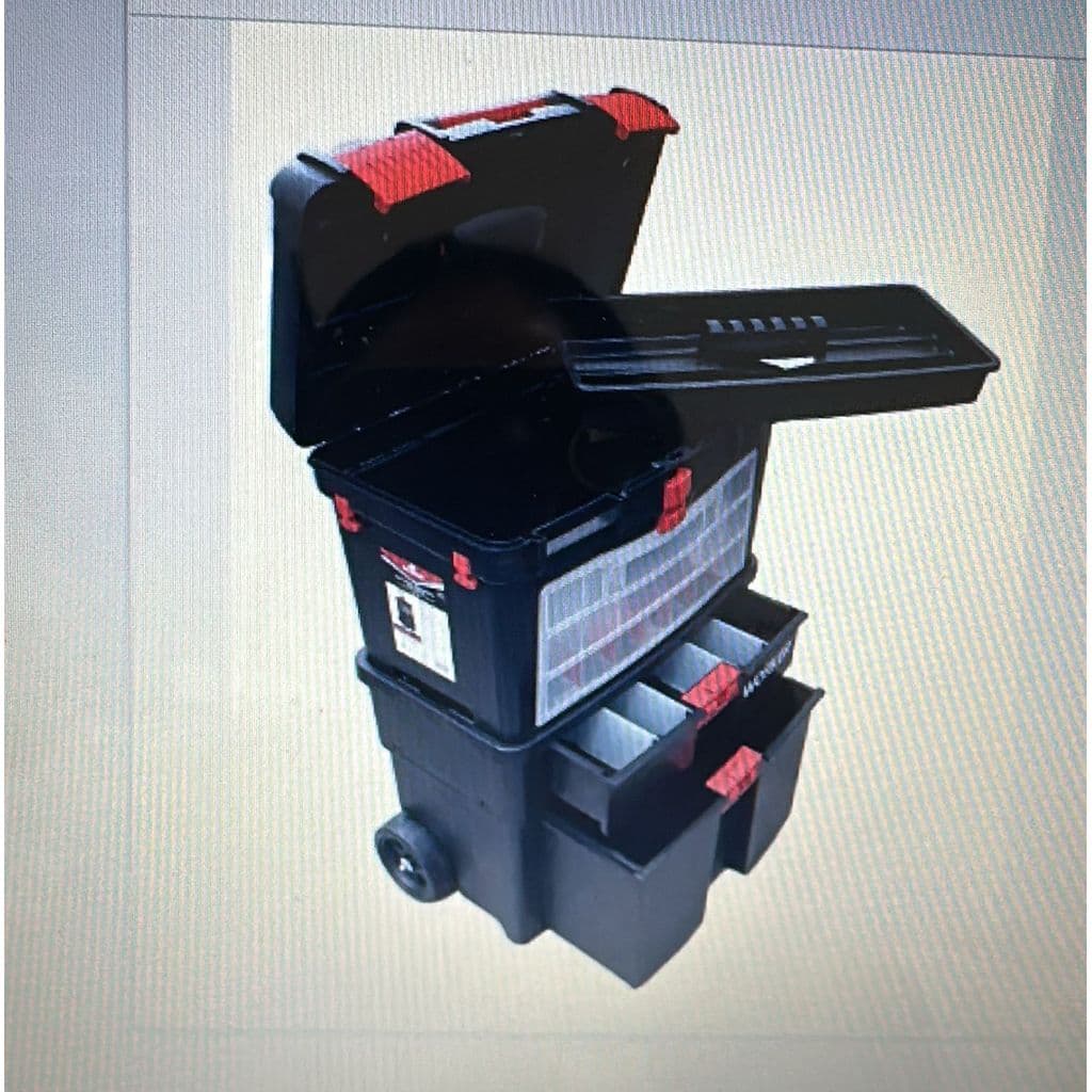 Caixa De Ferramentas Com Rodas De Nylon 24. 1/2 TS