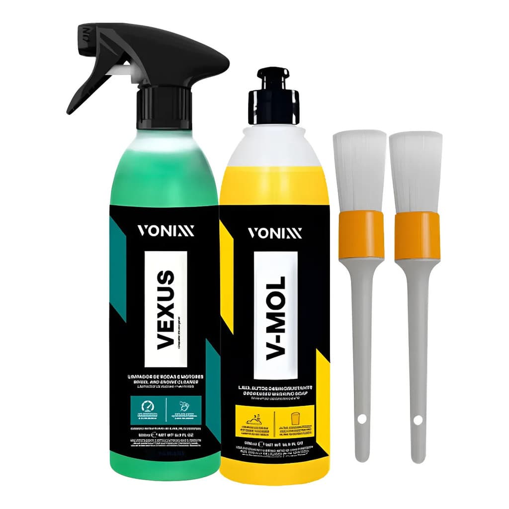 Kit Desincrustante Rodas Motores Pintura V Mol Vexus 500ml