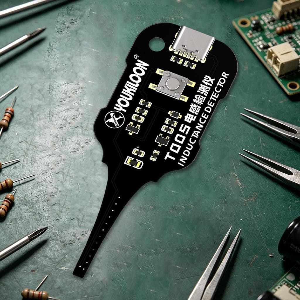 Testador De Indutância Portátil Detector Preciso Placa De Circuito Eletrônico Para Eletrônicos PC Telefone Alto-Falante-