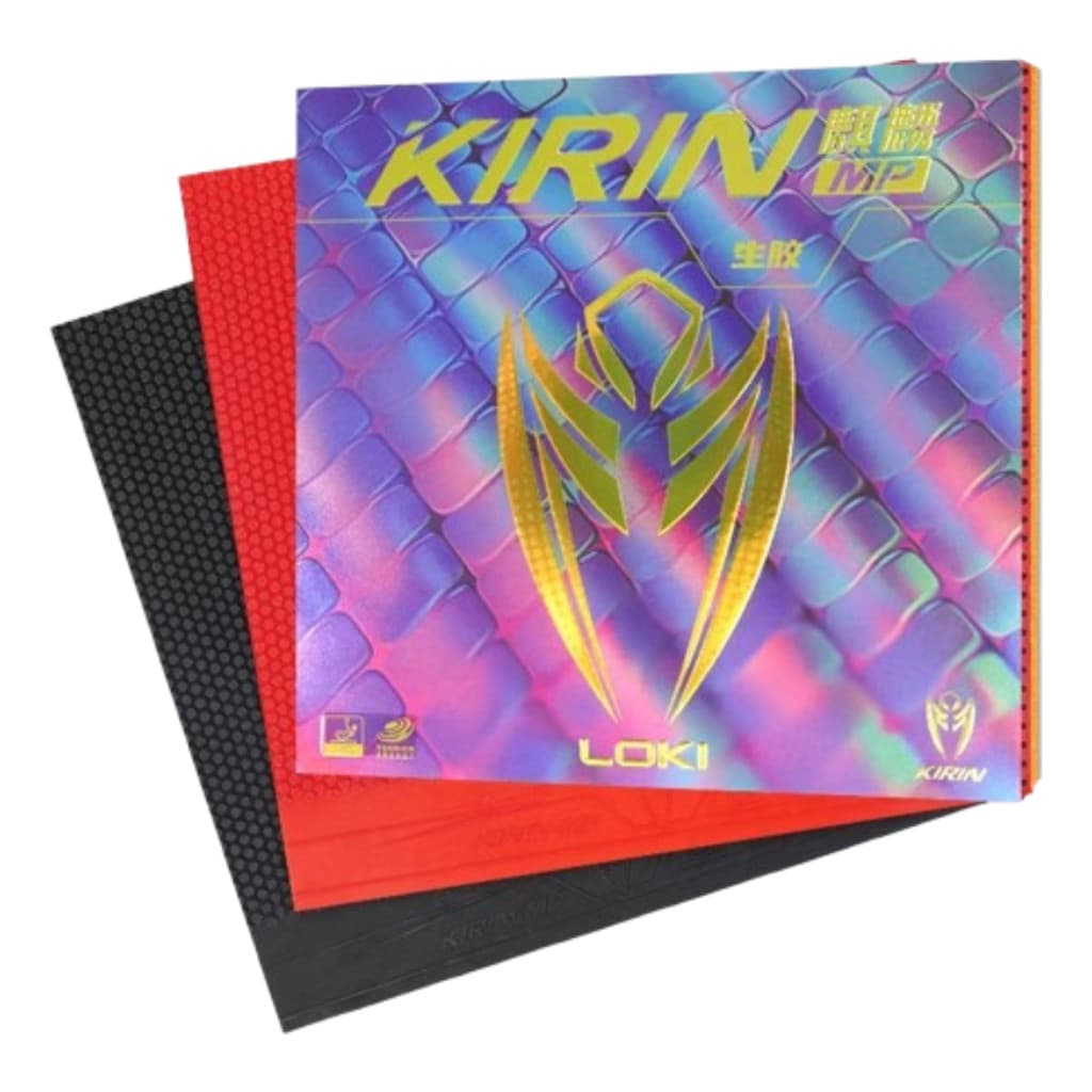 Borracha Pino Médio Loki Kirin Mp Profissional Tênis De Mesa Aprovado ITTF Ping Pong