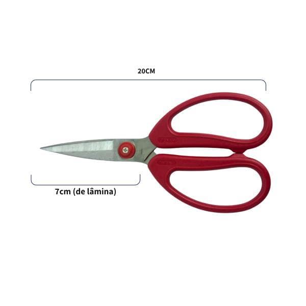 Tesoura para Costureira 20 cm Multiuso PIN-3093
