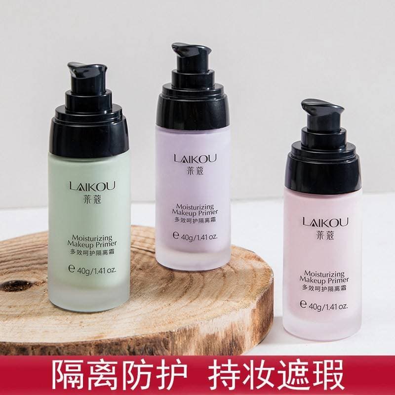 Produto genuíno Lacco Base Creme No-Yan Creme Maquiagem Primer Base Líquida BB Creme Hidratante Iluminador Controle de Ó